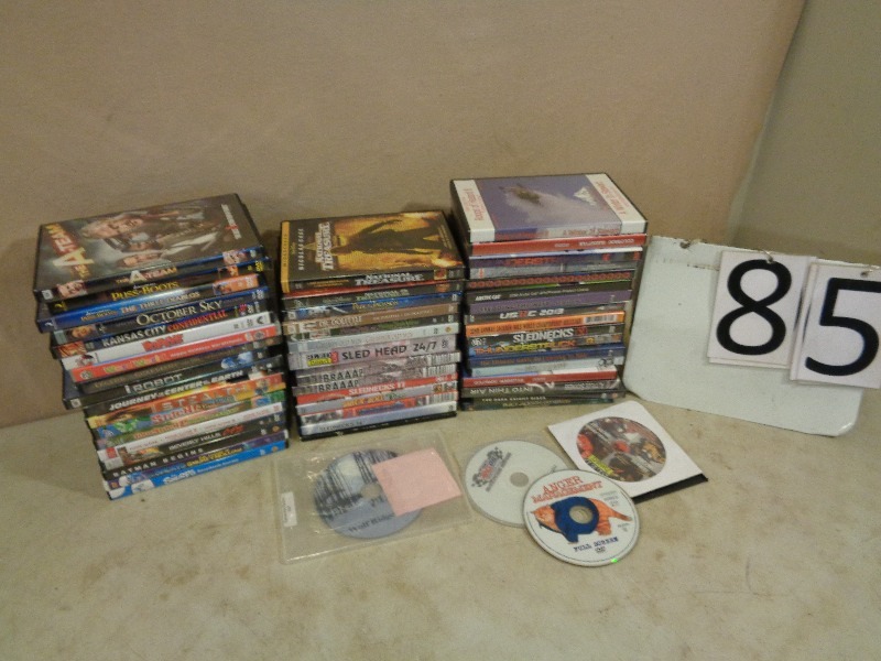 Over 50 Assorted Dvds
