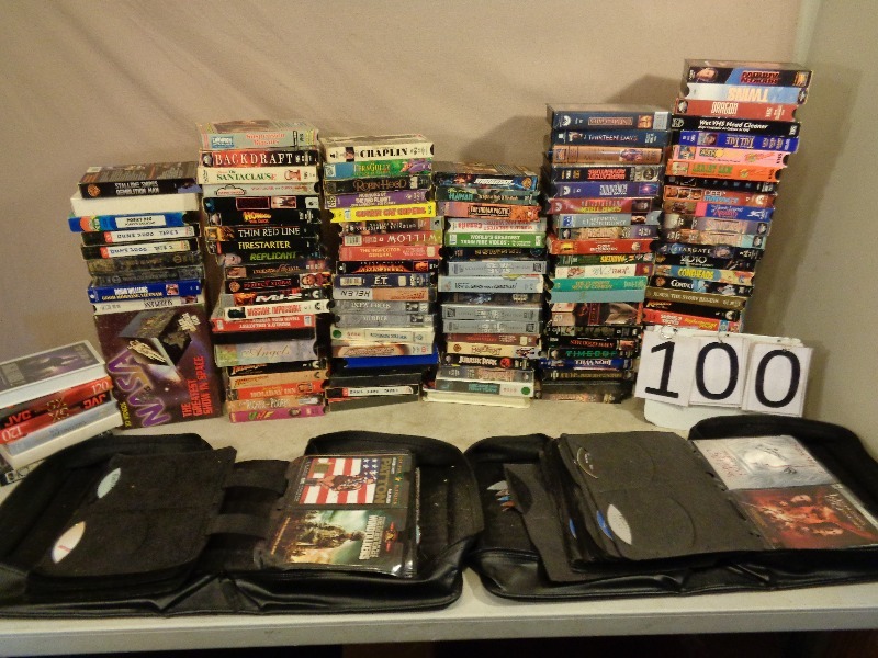 Dvds and VHS Tapes