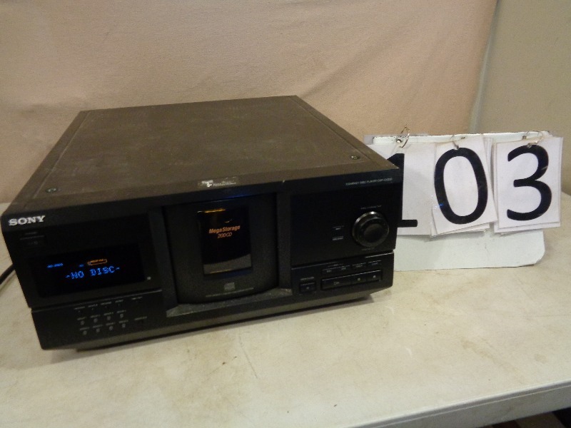 Sony 200 Disc CD Player