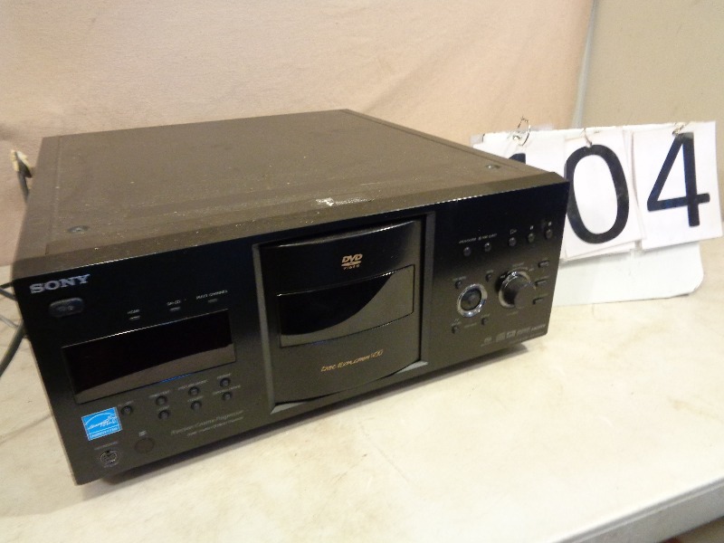 Sony 400 CD and DVD Player