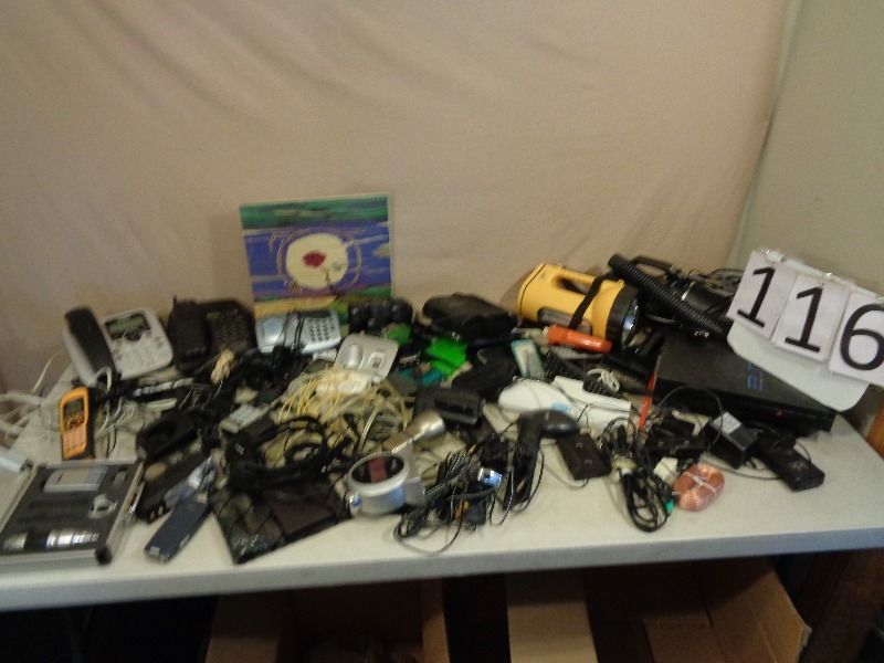 Playstation 2, Phones, and Assorted Electronics
