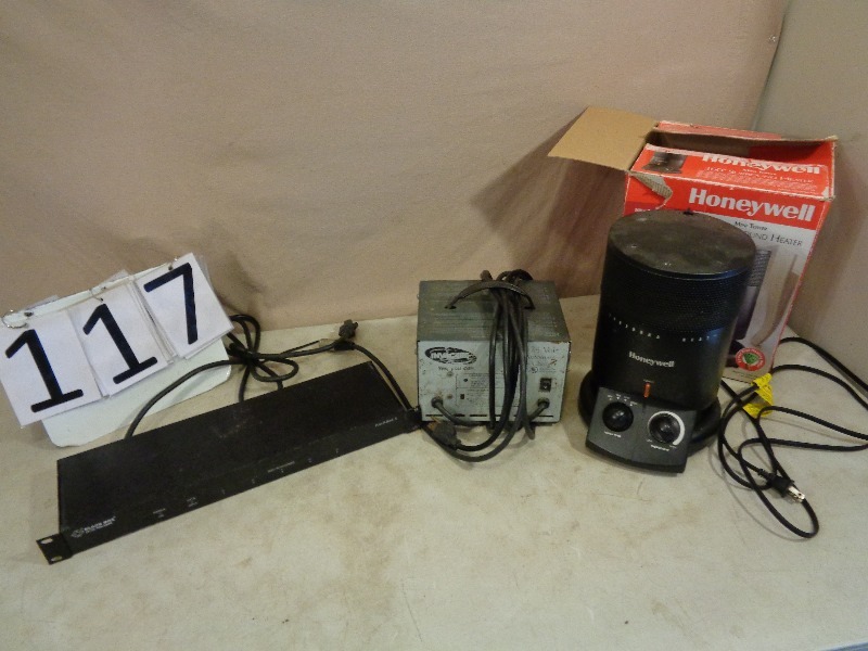 Power Wheelchair Charger, Honeywell Heater, and More