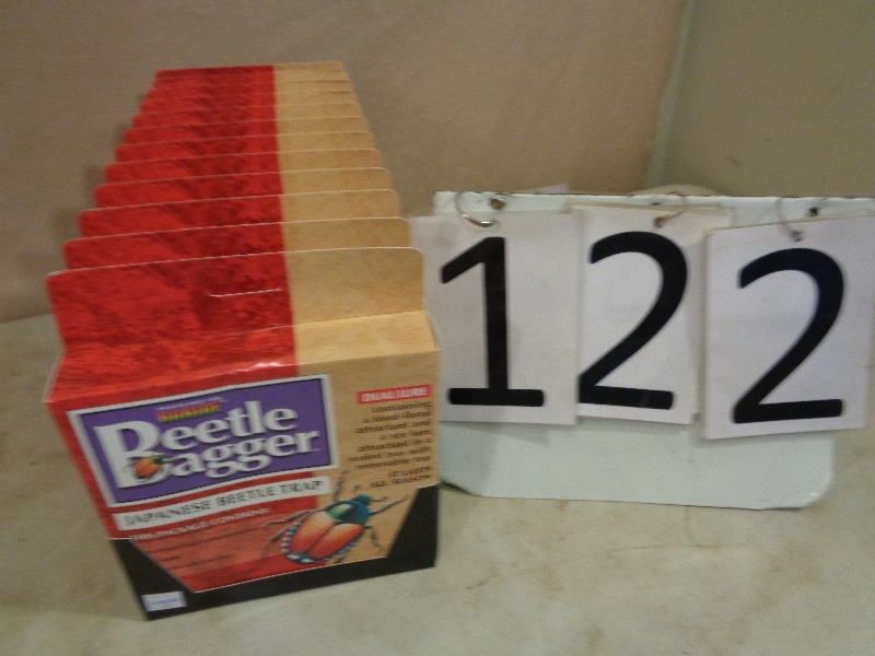 12 New Beetle Bagger Traps