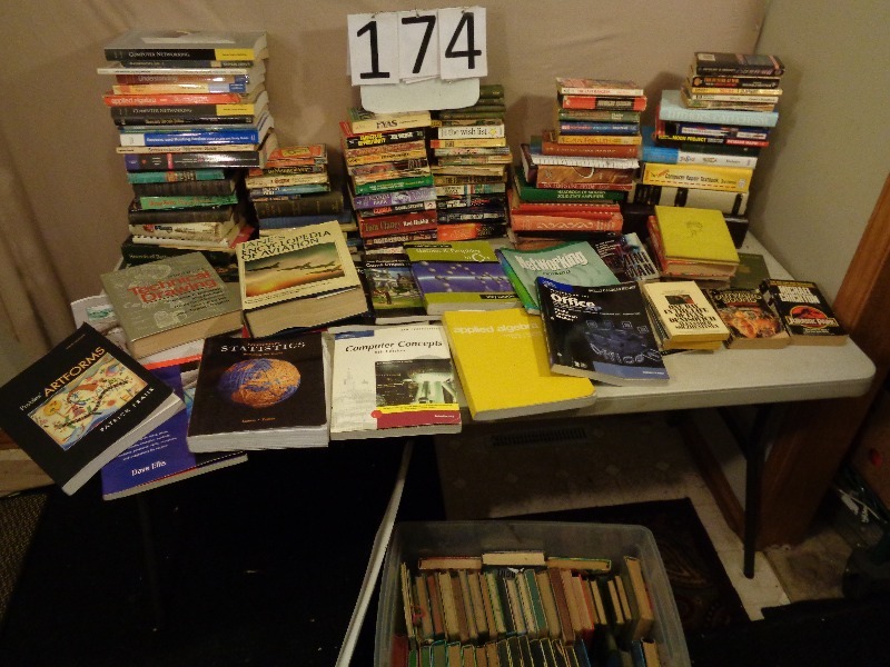 Large Lot of Assorted Books