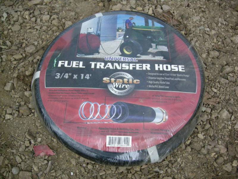 lot 20 image: New fuel transfer hose