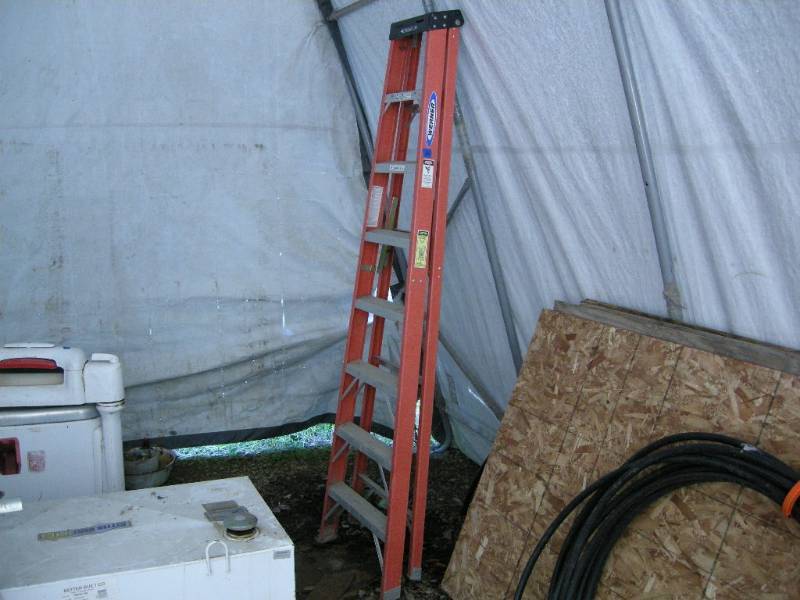lot 22 image: Werner fiberglass ladder
