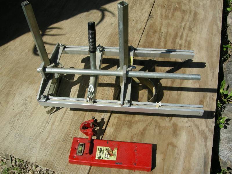 lot 69 image: Chainsaw lumber making attachment