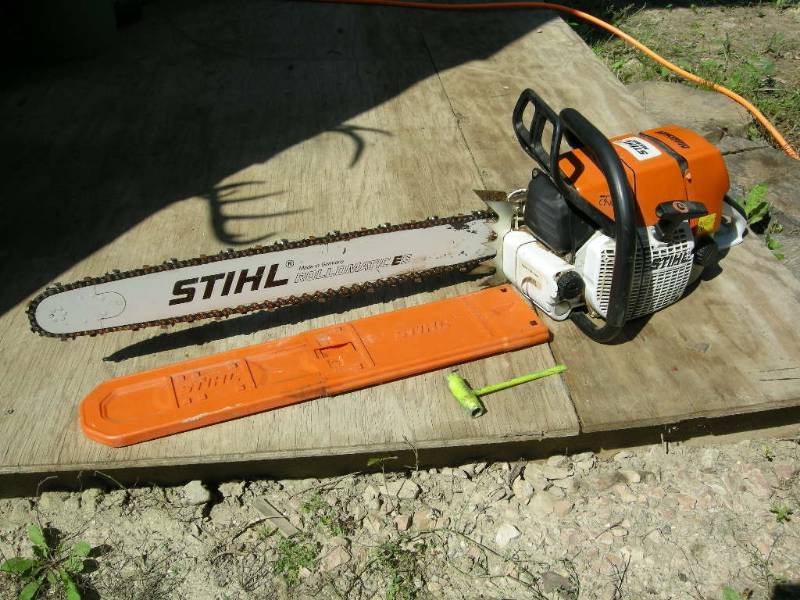 lot 66 image: Stihl MS660 chainsaw