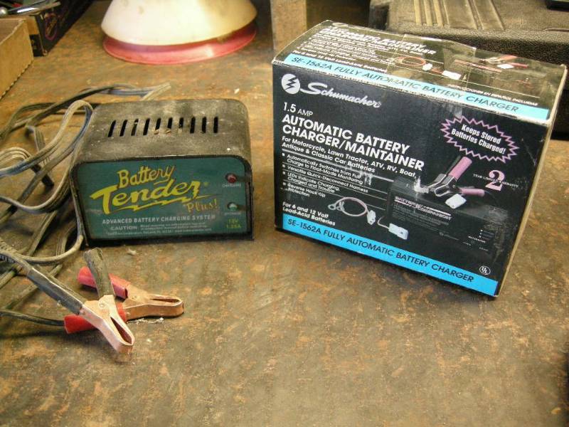 lot 101 image: 2 battery chargers