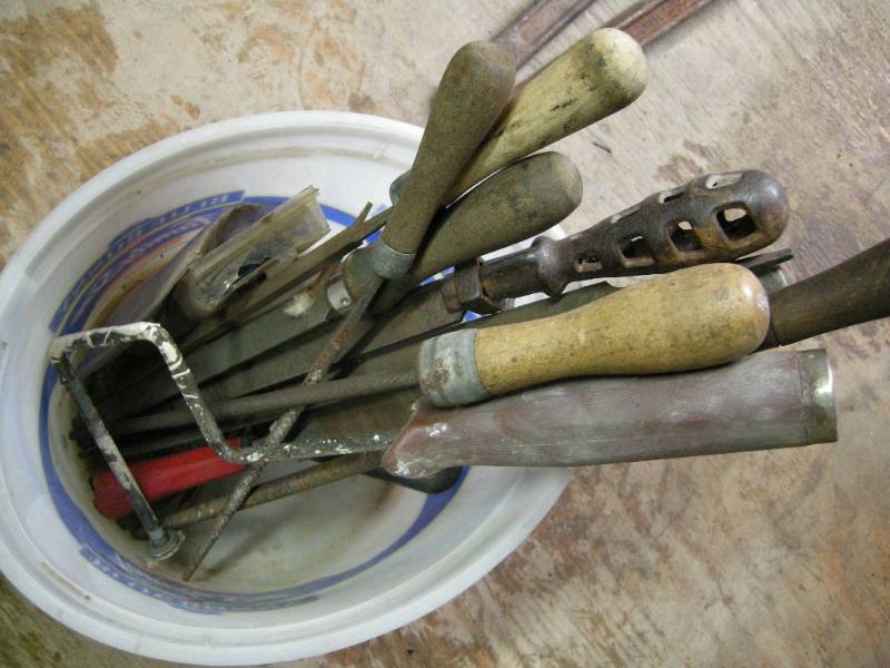 lot 118 image: Hand files