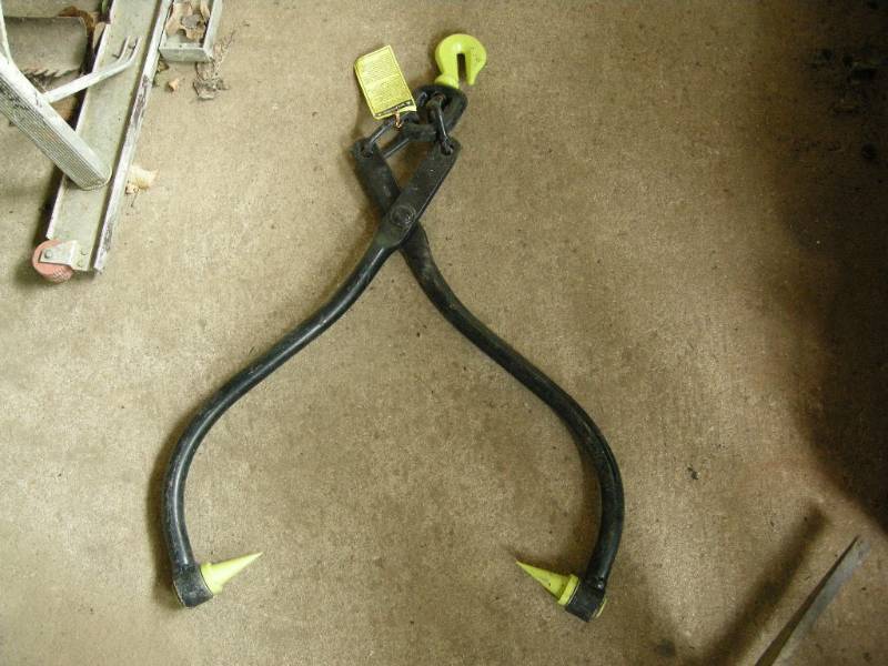 lot 175 image: Logging tongs