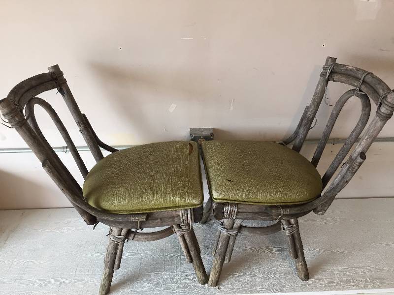 WOODEN GARDEN CHAIRS