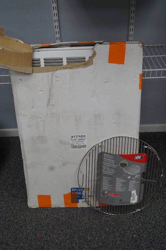 lot 16 image: return air filter grill and charcoal cooking grate