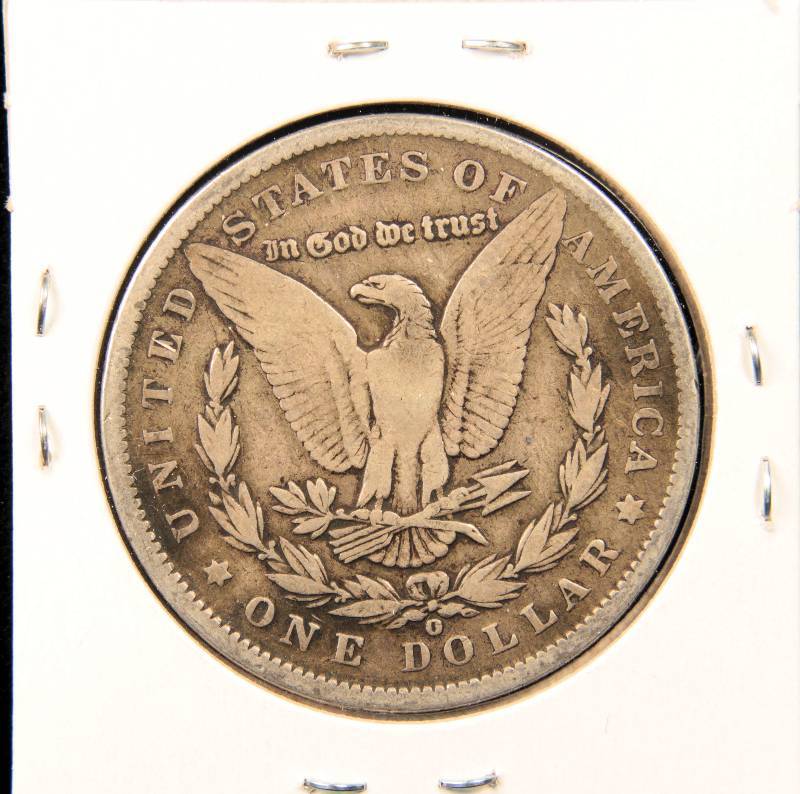 lot 14 image: 1889 O MORGAN SILVER DOLLAR VF