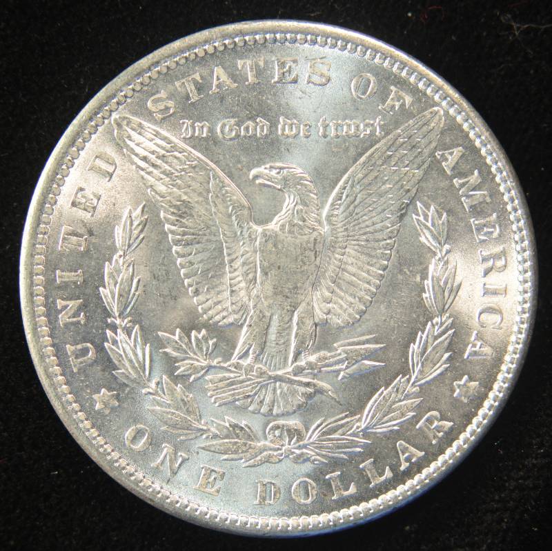 lot 48 image: 1888 MORGAN SILVER DOLLAR UNC