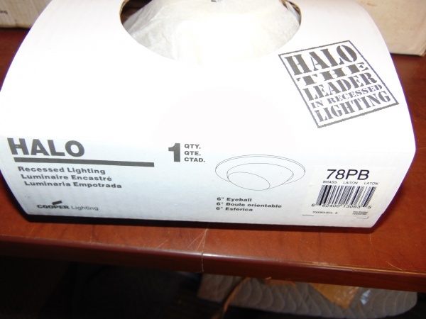 lot 14 image: (5) Boxes of Recessed Lighting Trim