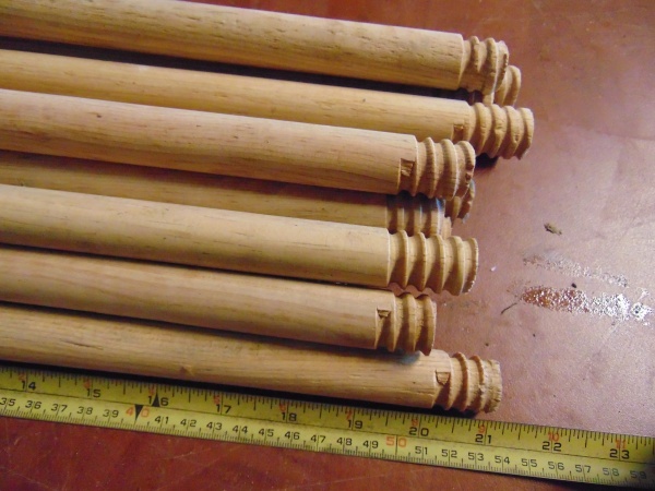 lot 61 image: Wooden Dowls
