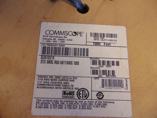 lot 65 image: (2) Partial Rolls Cable Wire
