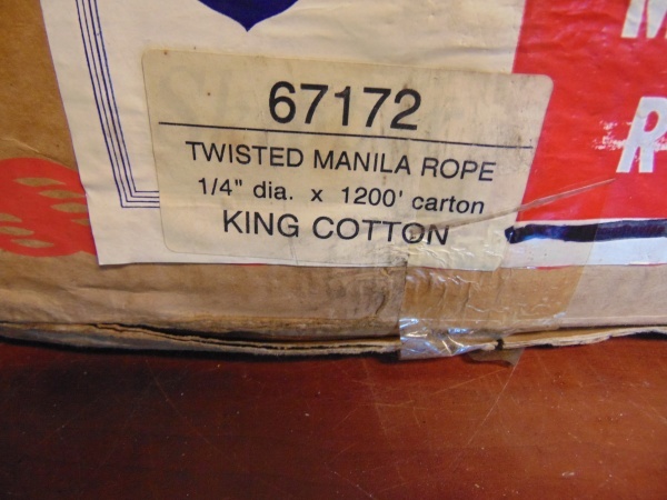 lot 88 image: Bulk Twisted Rope