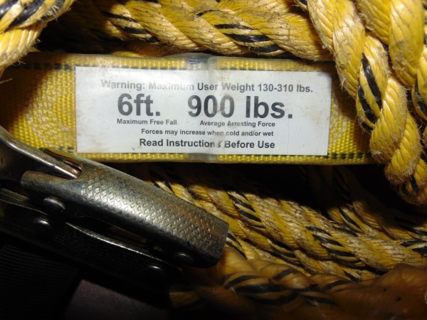 lot 93 image: Safety Climbing Harness