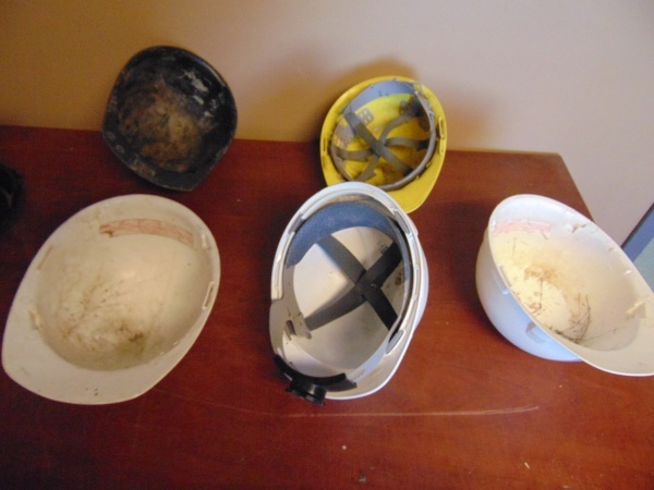 lot 99 image: (5) Safety Hard Hats
