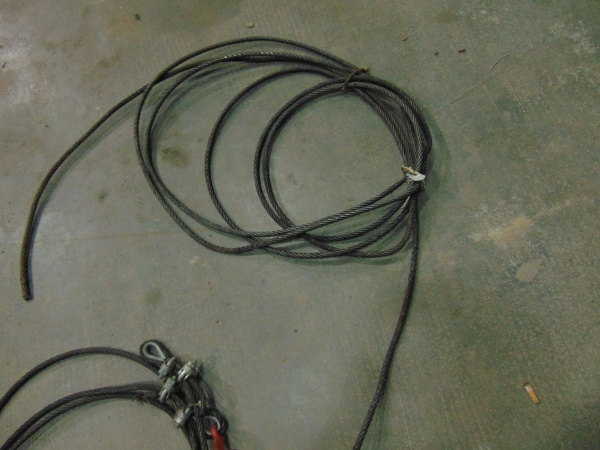 lot 107 image: (2) Cables