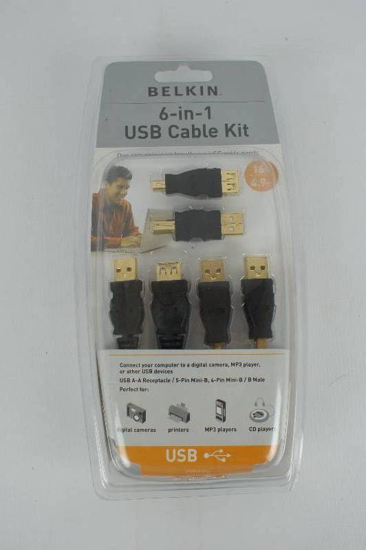 Belkin 6-in-1 USB Cable Kit