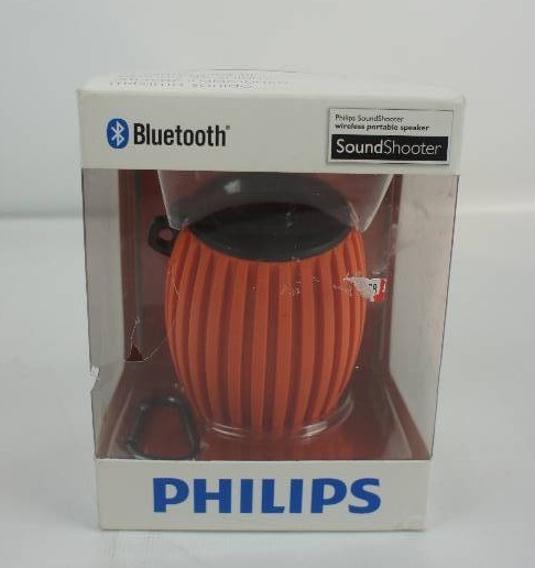 Philips SoundShooter Wireless Bluetooth Portable Speaker - Orange