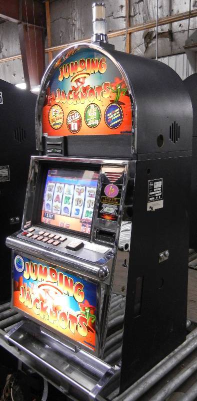 lot 1008 image: JUMPING JACKPOTS VIDEO SLOT MACHINE