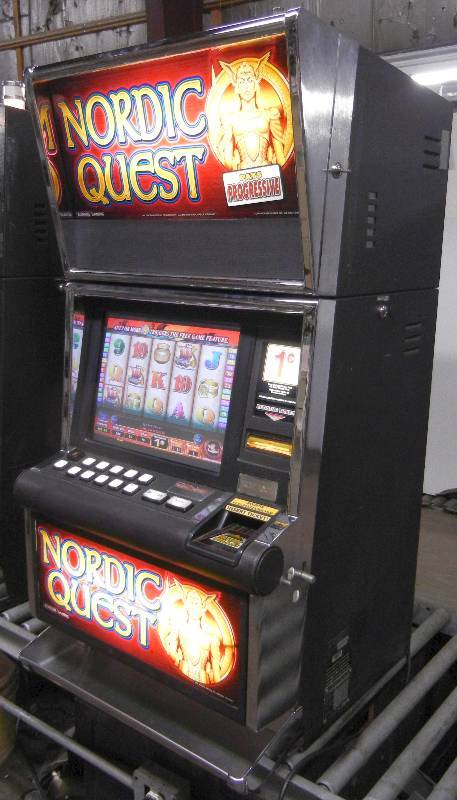 lot 1006 image: NORDIC QUEST VIDEO SLOT MACHINE