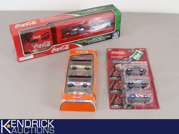 Lot of NEW Coca-Cola Die Cast Cars