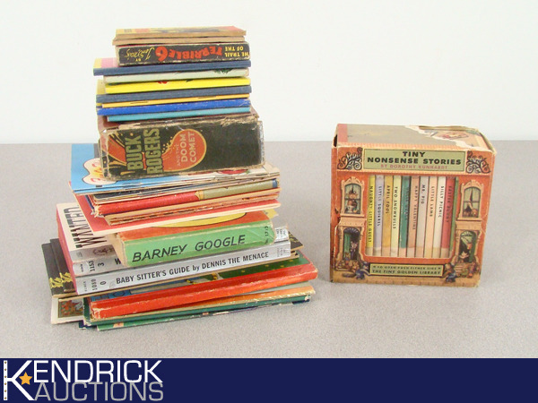 Large Lot of Vintage Mini Kids Books