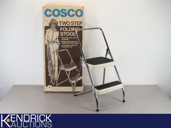 New Old Stock COSCO 2 Step Folding Stool