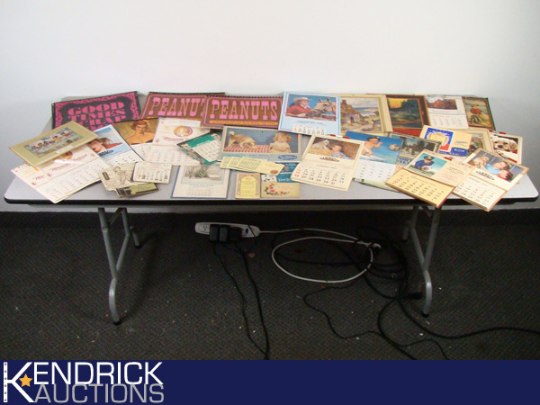 Large Lot of Vintage Calendars