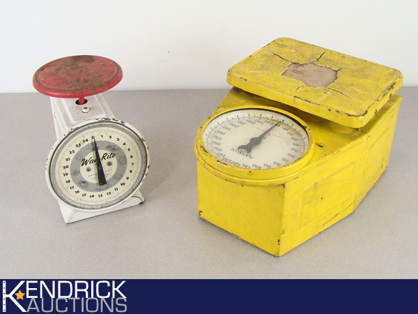 Lot of 2 Vintage Scales