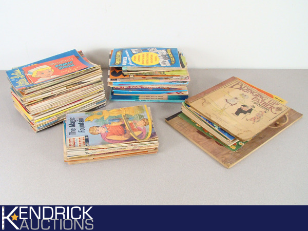 HUGE lot of Golden Age Comics and Coloring Books
