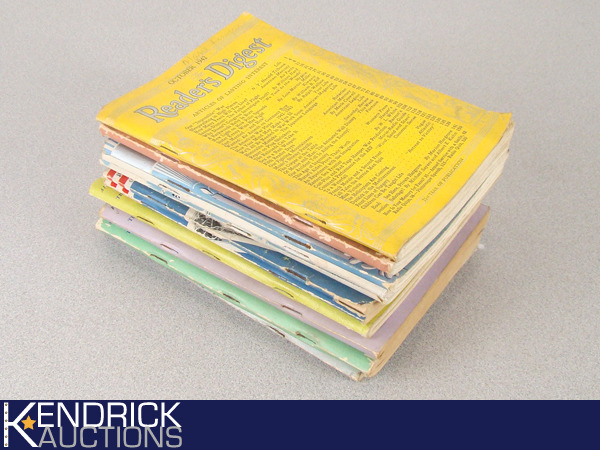 Lot of 10 1940s Readers Digests