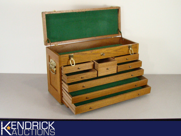 Vintage Wood ToolHobby Chest
