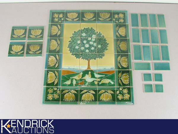 Vintage MINT H&R Johnson Mosaic Tile Art
