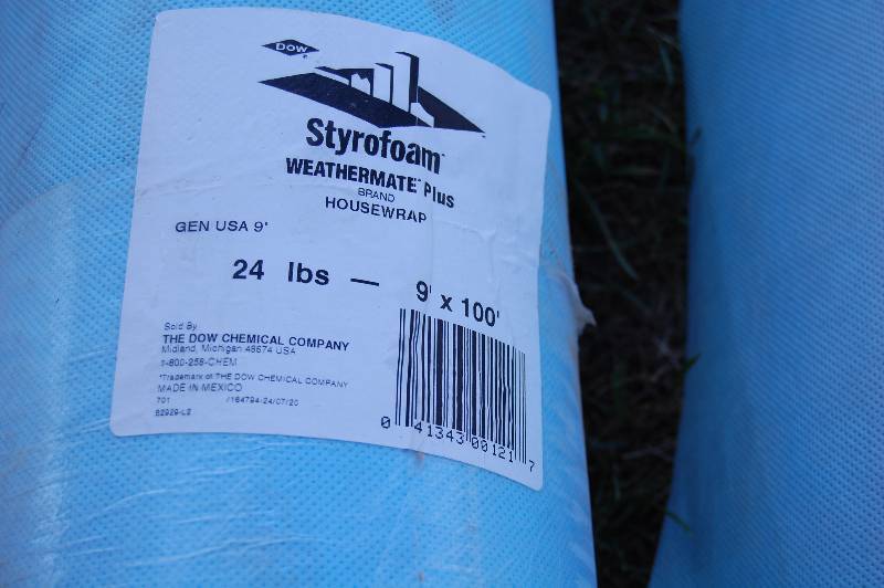 lot 10 image: Styrofoam House Wrap