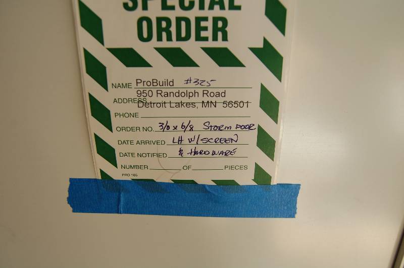 lot 143 image: Storm Door