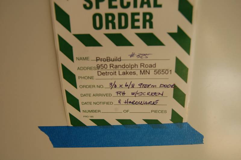 lot 146 image: Storm Door