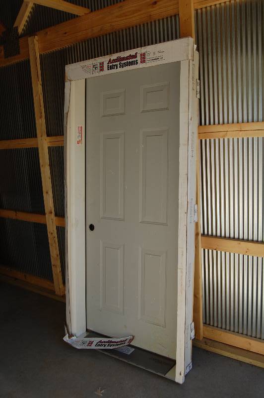 lot 158 image: Exterior Metal Door