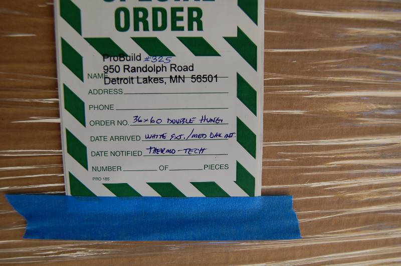 lot 310 image: Thermo Tech Double Hung Window
