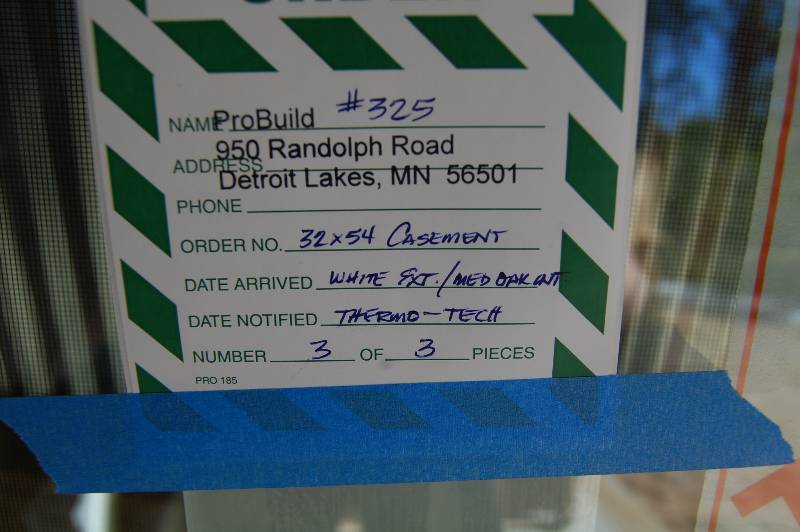 lot 315 image: Thermo Tech Casement Window