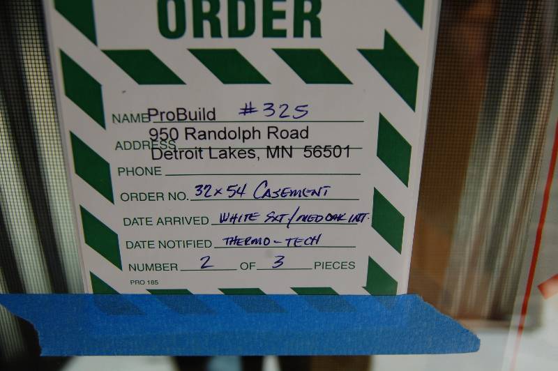 lot 316 image: Thermo Tech Casement Window