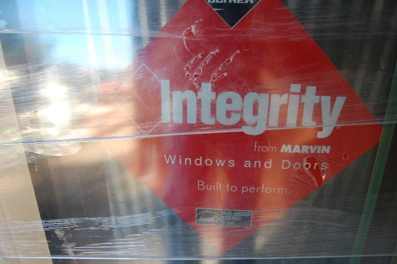 lot 408 image: Integrity Marvin Steel Window