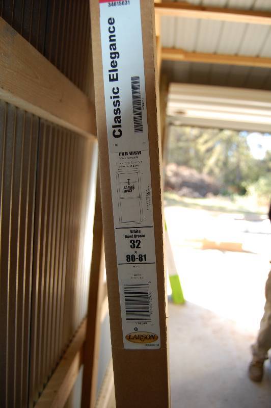 lot 470 image: Larson Storm Door