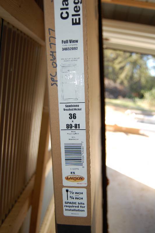 lot 471 image: Larson Storm Door
