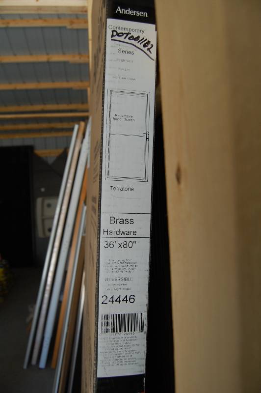 lot 509 image: Anderson Storm Door